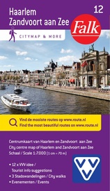 Stadsplattegrond 12 Citymap & more Haarlem en Zandvoort aan Zee | Falk