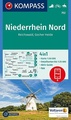 Wandelkaart 752 Niederrhein Nord | Kompass