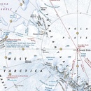 Wegenkaart - landkaart 3600 Adventure Map Antarctica | National Geographic