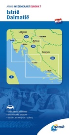 Wegenkaart - landkaart 7 Istrië - Dalmatië | ANWB Media