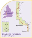 Wandelkaart Offa's Dyke Path South | Harvey Maps