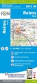 Wandelkaart - Topografische kaart 2812SB Verzy - Reims | IGN - Institut Géographique National