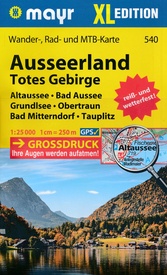 Wandelkaart 540 XL Ausseerland - Totes Gebirge | Mayr