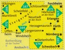Wandelkaart 168 Südlicher Steigerwald | Kompass