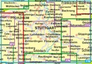 Wandelkaart 775 Stuttgart und Umgebung | Kompass
