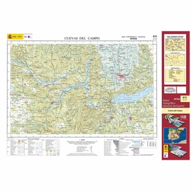Topografische kaart 971 MT50 Cuevas del Campo | CNIG - Instituto Geográfico Nacional1