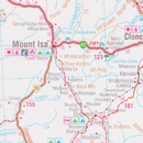 Wegenkaart - landkaart Outback Queensland | Hema Maps