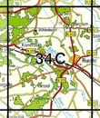 Topografische kaart - Wandelkaart 34C Ruurlo (Achterhoek) | Kadaster