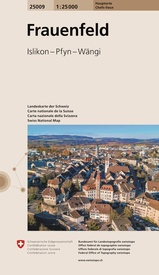 Wandelkaart 25009 Frauenfeld | Swisstopo