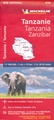 Wegenkaart - landkaart 810 Tanzania - Zanzibar | Michelin