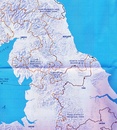 Wegenkaart - landkaart Routemap The Longest Road Out | Longestroadout