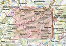 Wandelkaart BY1 Algäuer Voralpen West weg+ski Nagelfluhkette, Hörnergrup | Alpenverein