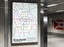Wandkaart - Stadsplattegrond Enschede Metro Transit Map - Metrokaart | Victor van Werkhoven