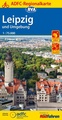 Fietskaart ADFC Regionalkarte Leipzig und Umgebung | BVA