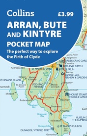 Wegenkaart - landkaart Arran,Bute & Kintyre pocket map | Collins
