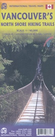 Wegenkaart - landkaart Vancouver's North Shore Hiking Trails - Fraser Valley  | ITMB