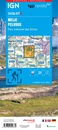 Wandelkaart 3436ETR Meije, Mont Pelvoux (Parc national des Ecrins) | IGN - Institut Géographique National