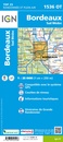 Wandelkaart - Topografische kaart 1536OT Bordeaux - Sud Médoc | IGN - Institut Géographique National