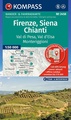 Wandelkaart 2458 Firenze - Siena - Chianti | Kompass