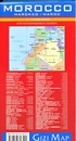 Wegenkaart - landkaart Morocco - Marokko | Gizi Map