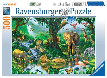 Kinderpuzzel Jungle - Dieren over de wereld - Animals of the World | Ravensburger