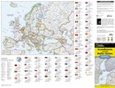 Wegenkaart - landkaart Scandinavië en de Baltische staten | National Geographic