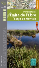 Wandelkaart 65 Ebro delta - Delta de l'Ebre, Serra de Montsia | Editorial Alpina