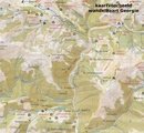 Wandelkaart - Topografische kaart 12 Borjomi Gorge - Bakuriani | Geoland