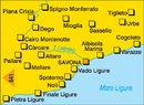 Wandelkaart 642 Finale Ligure - Manie - Savona | Kompass