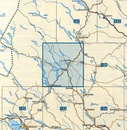 Wegenkaart - landkaart 157 Vägkartan Dorotea | Lantmäteriet