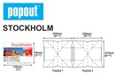 Stadsplattegrond Popout Map Stockholm popout map | Compass Maps