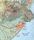 Wandelkaart - Wegenkaart - landkaart 10.24 Santorini | Anavasi