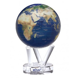 Wereldbol Mova 6 Satellite gold - Satelliet, zelfdraaiend | MOVA globe 