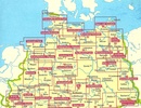 Wegenkaart - landkaart 01 Marco Polo Freizeitkarte Schleswig- Nordfriesische Inseln | Marco Polo
