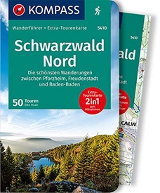 Wandelgids 5410 Wanderführer Wanderführer Schwarzwald Nord - Zwarte Woud noord | Kompass