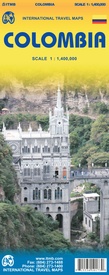 Wegenkaart - landkaart Colombia | ITMB