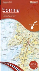 Wandelkaart - Topografische kaart 10110 Norge Serien Sømna | Nordeca