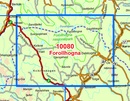 Wandelkaart - Topografische kaart 10080 Norge Serien Forollhogna | Nordeca