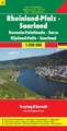 Wegenkaart - landkaart 04 Rheinland-Pfalz - Saarland | Freytag & Berndt