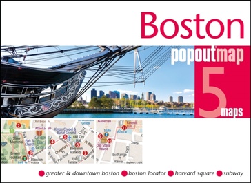 Stadsplattegrond Popout Map Boston | Compass Maps