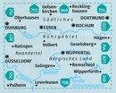 Wandelkaart 756 Südliches Ruhrgebiet - Neandertal - Bergisches Land | Kompass