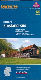 Fietskaart NDS10 Bikeline Radkarte Emsland Süd - Zuid | Esterbauer