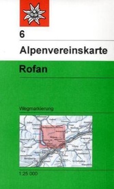 Wandelkaart 06 Alpenvereinskarte Rofan | Alpenverein
