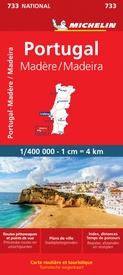 Wegenkaart - landkaart 733 Portugal en Madeira | Michelin