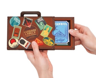 Bagagelabel Luggage Labels World Edition | Luckies