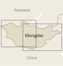 Wegenkaart - landkaart Mongolië | Reise Know-How Verlag
