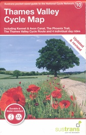Fietskaart 10 Cycle Map Thames Valley | Sustrans