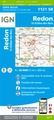 Wandelkaart - Topografische kaart 1121SB Redon – St-Gildas-des-Bois | IGN - Institut Géographique National