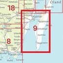 Topografische kaart - Wandelkaart 9 Sverigeserien Kalmar | Norstedts