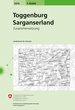 Wandelkaart - Topografische kaart 5015 Toggenburg - Sarganserland | Swisstopo